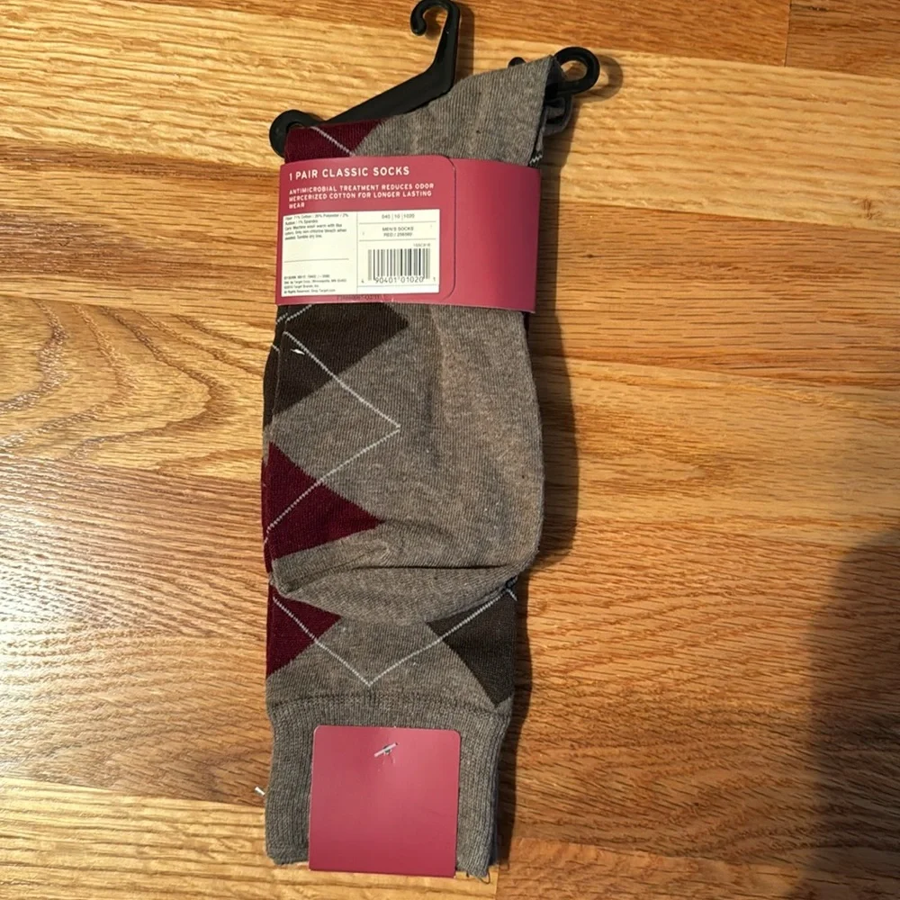 NWT Merona Classic Socks Antimicrobial Treatment - Picture 3 of 4